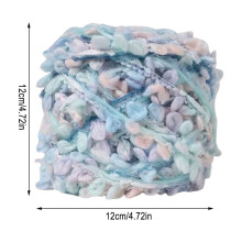 Hand Spun Art Yarn Wool for Knitting Scarves Hats Decor