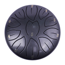 Steel Tongue Drum 6 Inch 11 Note for Garden Kids Outdoor Use