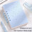 Sky Blue A7 Notebook 80 Sheets 100GSM College Ruled 1