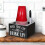 Cup Marker Slot and Drink Dispenser Plastic Organizer for 1