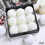 Black Velvet Christmas Ornaments 80mm 9-Pack 1