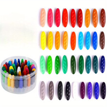 Washable Non-Toxic Crayons Jumbo Peanut Grip 36 Pcs