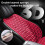 Car Seat Cushion with Backrest Breathable Portable 6