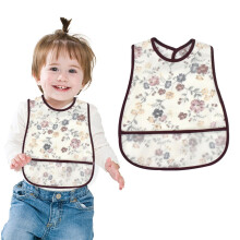 Soft Short Sleeve Bib for Toddlers and Kids up to 13 Years