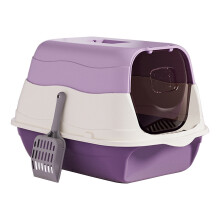 Enclosed Cat Litter Box with Side Entry 19.69x13.39x12.99 in