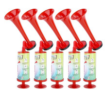 5 Pack Air Horns for Safety Handheld Air Horns for Camping Fog Warning Portable Noise Makers for Sporting Events Party