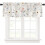Kitchen Curtains Valance Rod Pocket 54x18 Inch Simple 1