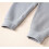 Kids Thermal Underwear Pants Grey Solid Color Elastic Waist 6