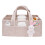 Baby Diaper Caddy Nursery Storage Bin with Wipes Organizer 1