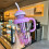Water Bottle with Handle and Cap 40 oz 1