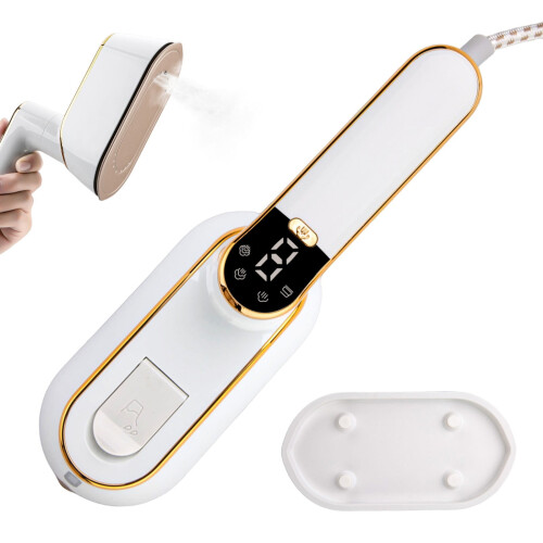 Clothes Steamer Dual Head 180 Rotatable Handheld with