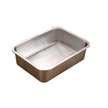 Stainless Steel Cat Litter Box Extra Large 1-Pack