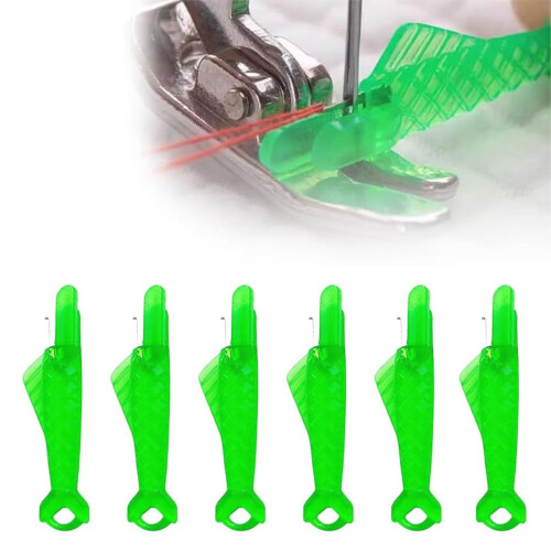 Automatic Needle Threader Plastic and Metal 6-Pack