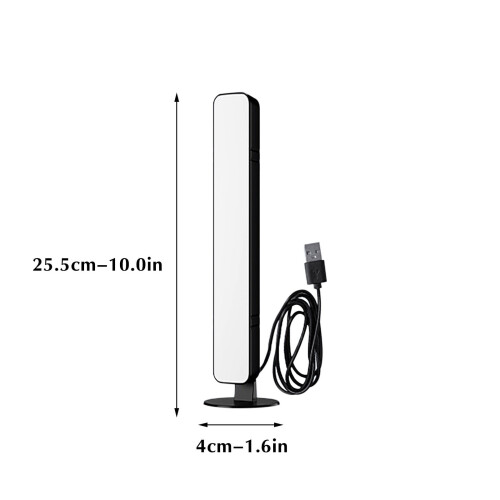 Smart USB Music Lamp with Microphone and Remote, RGB 2