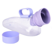 Urinal Bottle for Adult Incontinence Purple 1 Pack