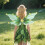 Thin Cicada Wing Costume Accessory Adjustable Set 4