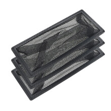 HVAC Air Vent Filter Black Mesh 3 or 6 Pack 4x10 Inch