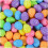 Foam Easter Eggs Colorful Mini Craft Decorations 140-160 pcs 1