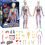 Human Body Model Educational Set Transparent 29-Piece 1