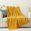 Grey Chenille Knit Throw Blanket 51x67 inches 4