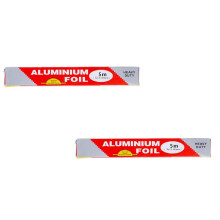 Aluminum Foil Roll Pack 100 sq ft 10µm Food-Grade