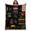 Black Nurses Week Sherpa Throw Blanket for RNs 1