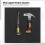 Pick & Pluck Foam Inserts 12x12in 8pcs 0.4" 0.8" 4