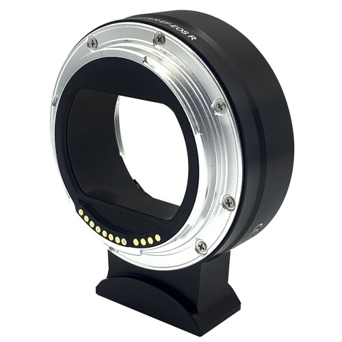 EF-EOS R Adapter with Plated Contacts for Tripod Mounting