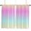 Gradient Curtains Pink Blue Purple Yellow 2-Pack 5