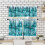 Forest Kitchen Valance Curtains Set of 3 Watercolor 3