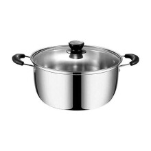 Stainless Steel Soup and Steamer Pot Set F6
