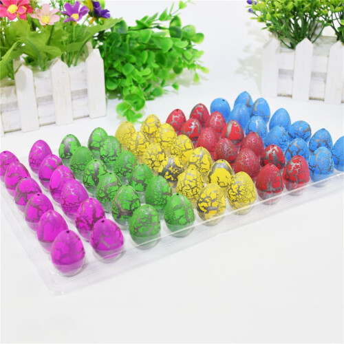 Dinosaur Eggs Hatching in Water 60 Pack