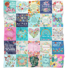 Boho sykepleierteppe mykt 50x60 tommer