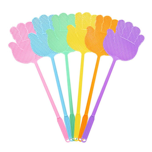 Heavy Duty Telescopic Fly Swatter Long Handle