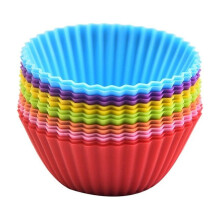 Silicone Cupcake Molds Extra Large 12-Pack 3.54 Inch