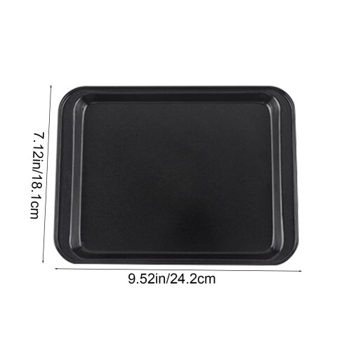 Rectangular Baking Pan Non-Stick 9.52x7.12 Inch 2