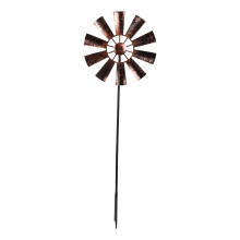 Wind Metal Garden Windmill Stake Spinners 1 Pack