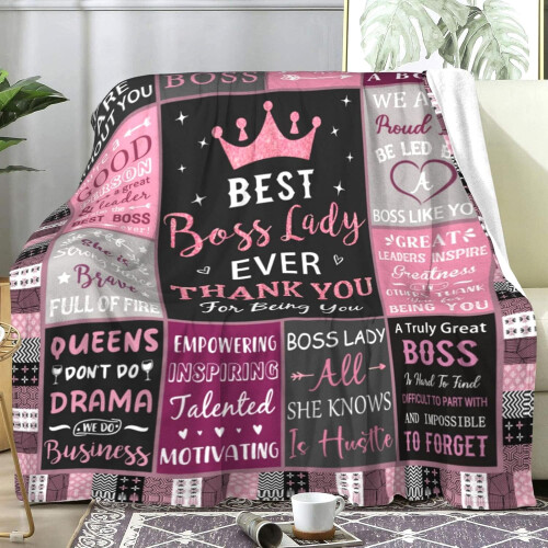 Throw Blanket for Aunt - Soft Cotton - 50" x 40" 1
