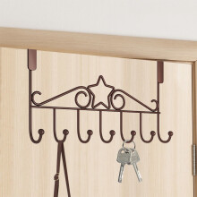 Door-Mount Hooks for Hanging Shelves and Clothes Storage