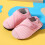 Kids Water Shoes Pink Size 3.5-4 Quick-Drying Hook & Loop 2