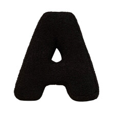 Alphabet Pillow Black Soft Plush A to Z 26 Letters