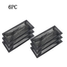 HVAC Air Vent Filter 4x10 inch Black 3 or 6 Pack