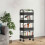 Plastic Rolling Cart with Handle 2-Tier to 4-Tier 7