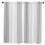 Farmhouse Stripes Black and White Curtains 2-Pack 1
