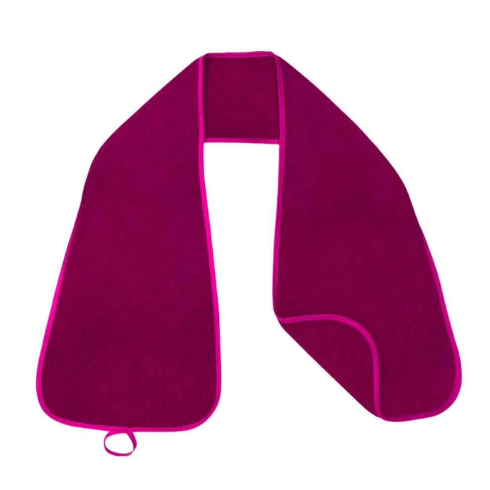 Adult Eating Bib Washable Cloth Adjustable Hook-and-Loop