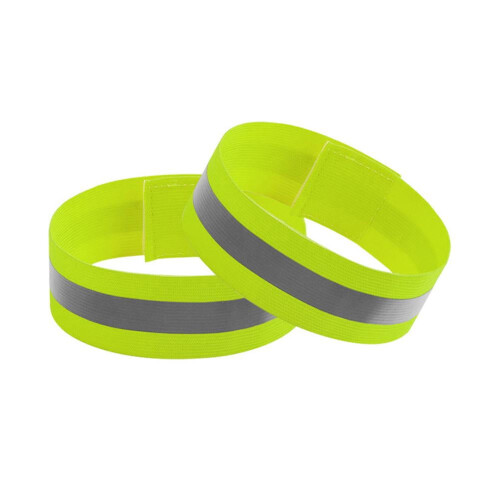 Dacron Reflective Arm Bands Adjustable for Night Running