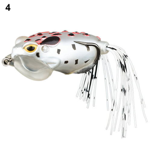 Frog Bait Soft Topwater Lure with 3D Eyes 14 cm