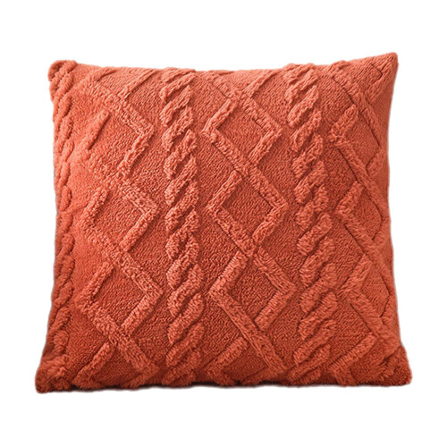 Throw Pillow Cotton 15.7" x 15.7" Orange