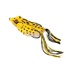 Soft Frog-Shape Fishing Lure Silica Gel Topwater 1pc