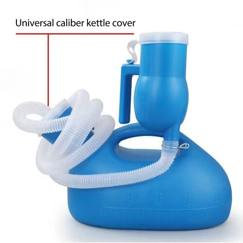 Portable Urinal for Elderly 2000ml White